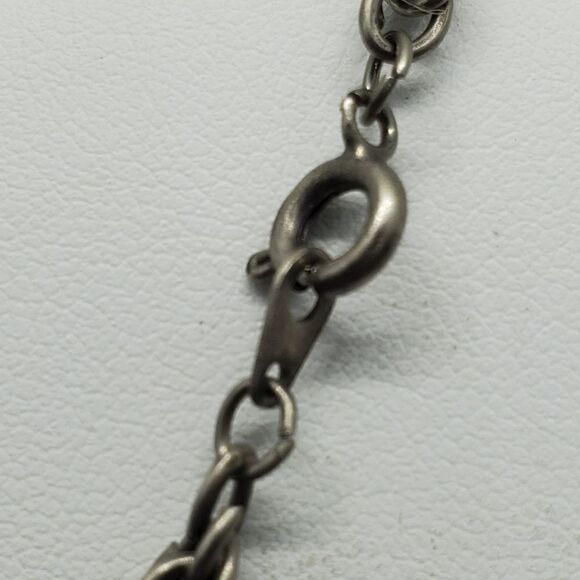 Vintage Silver Chain Necklace - Picture 3 of 3